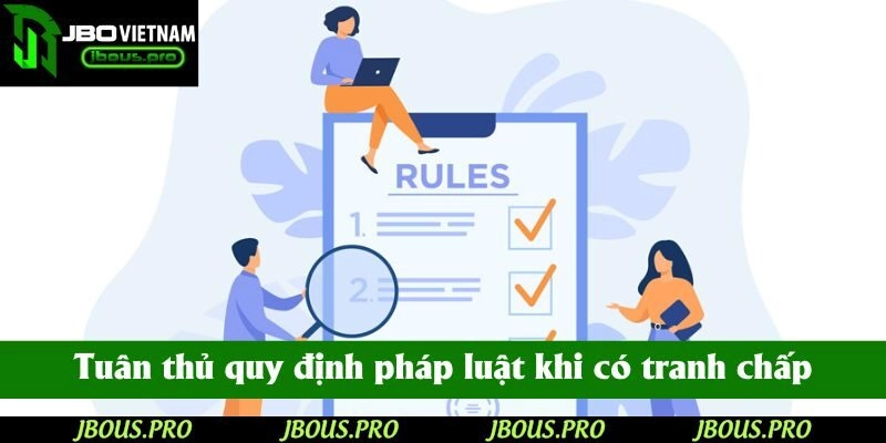 Tuân thủ quy định pháp luật khi có tranh chấp trong cá cược