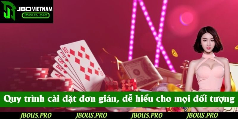 Quy trình cài đặt đơn giản, dễ hiểu cho mọi đối tượng